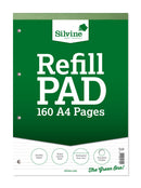 Refill Pad A4 Green Ruled 80 Sheet 6pk