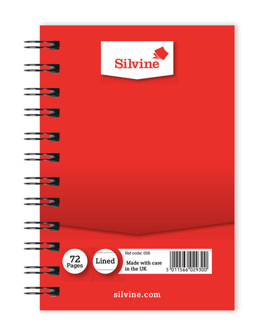 Twin Wire Notebook 72 Pages 126x88mm 36pk