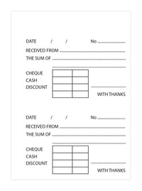 Receipt Duplicate Book 150x105mm 12pk
