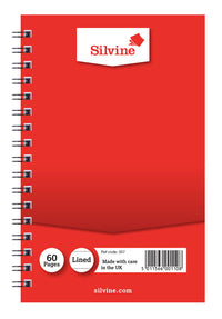 Twin Wire Notebook 60 Pages 158x101mm 24pk