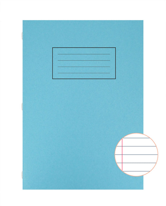 Exercise Book A4 Blue Cover 80 Page 10pk
