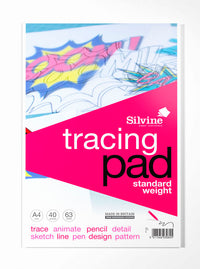 Tracing Pad A4 40 Sheet 6pk