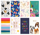Diary Slim WTV Assorted 2027 48pk