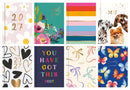 Diary Pocket WTV Assorted 2027 48pk