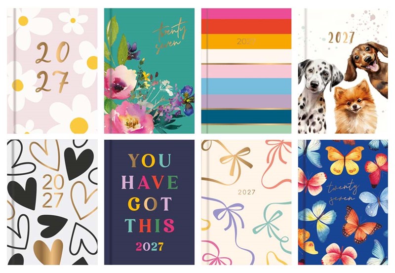 Diary Pocket WTV Assorted 2027 48pk