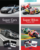 Calendar Super Slim Classic & Retro Cars 2027 24pk