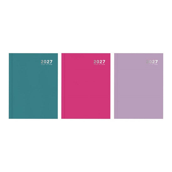 Diary A5 WTV Bright Casebound 2027 10pk