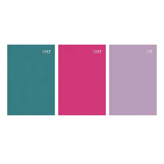 Diary A4 WTV Bright Casebound 2027 10pk