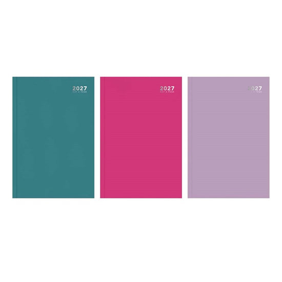 Diary A4 DAP Bright Casebound 2027 5pk