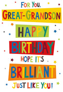 Simon Elvin C50 Birthday Great-Grandson 6pk
