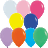 Sempertex Fashion Assorted 5" Latex Balloons 100pk