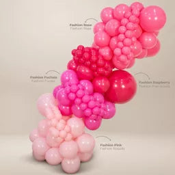 Sempertex Fashion Pink 5" Latex Balloons 100pk