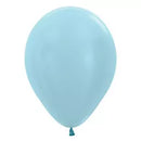 Sempertex Satin Blue 5" Latex Balloons 100pk