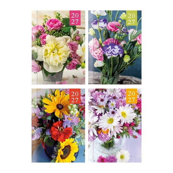 Diary Pocket WTV Floral 2027 24pk