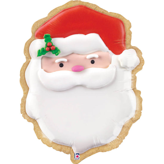 Grabo Santa Cookie 20" Foil Balloon