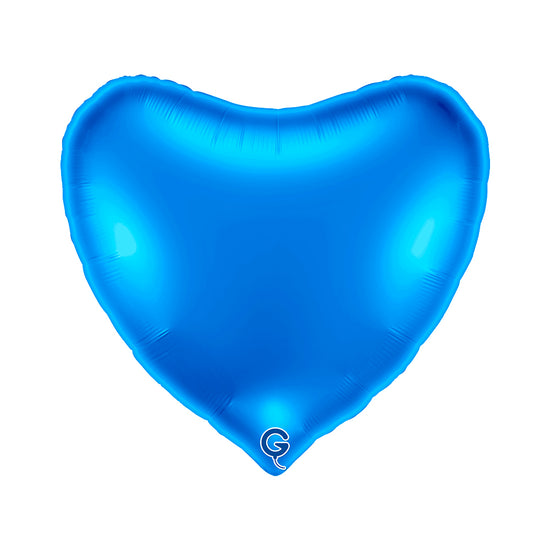 Grabo Blue 36" Heart Foil Balloon