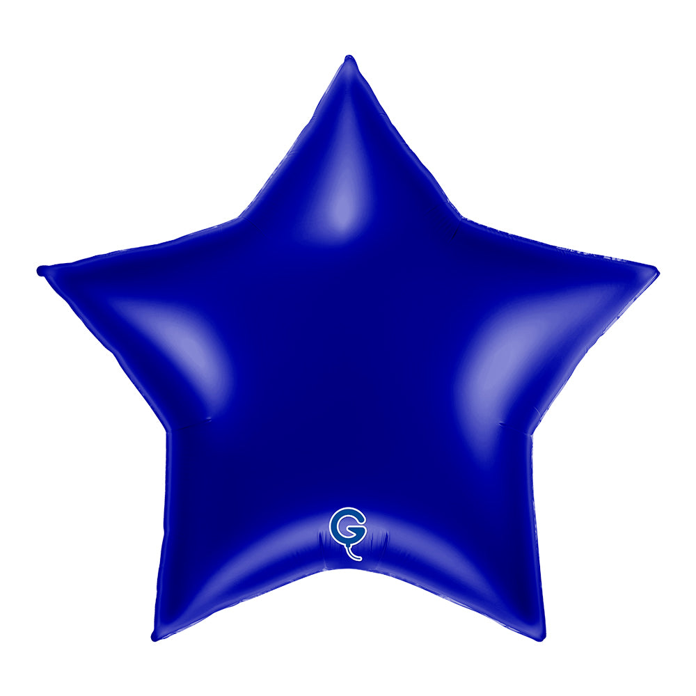 Grabo Capri Blue 36" Star Foil Balloon