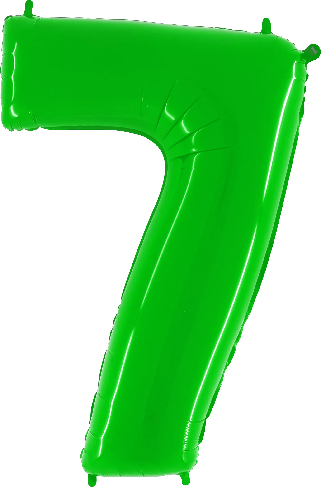 Grabo Foil Balloon Hot Lime Fluo 40" Number 7