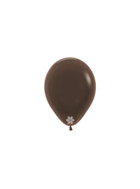 Sempertex Fashion Chocolate 5" Latex Balloon 100pk