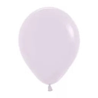 100 Latex Balloons 5" Matte Pastel Lilac