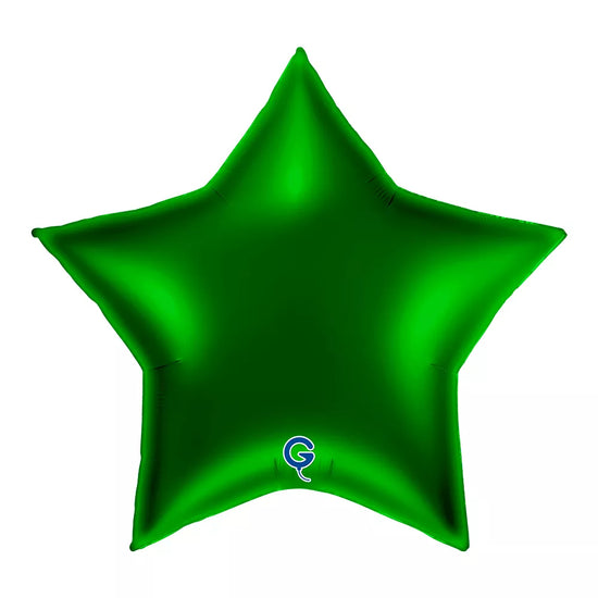Grabo Dark Green 36" Star Foil Balloon