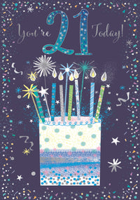 Simon Elvin C50 Birthday Age 21 6pk