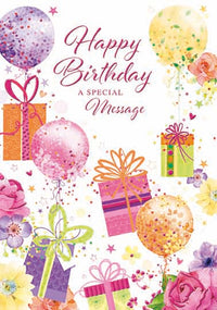 Simon Elvin 6 Pack Cards C50 Everyday Birthday