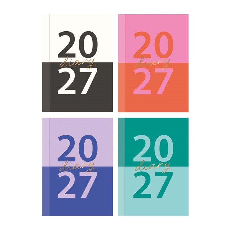 Diary Pocket WTV Trend Assorted 2027 24pk