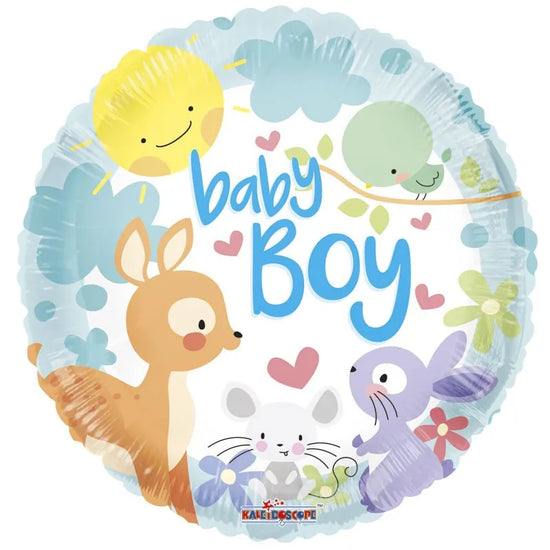 APAC Baby Boy Animals 18" Foil Balloon