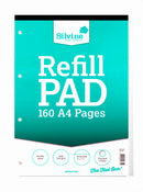 Refill Pad A4 Teal 5mm Dot Grid 160 Pages 6pk