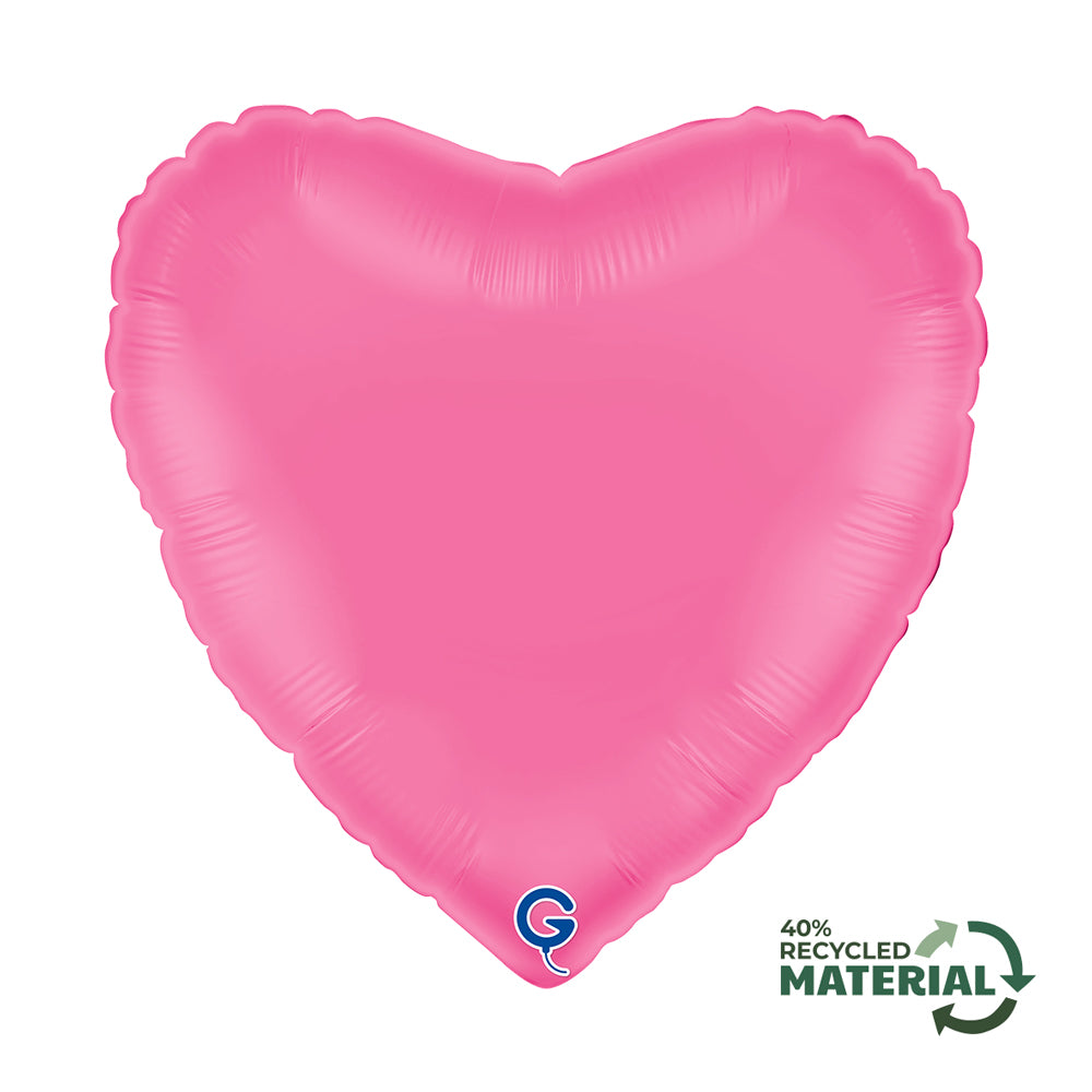 Grabo Bubblegum Pink 18" Heart Foil Balloon