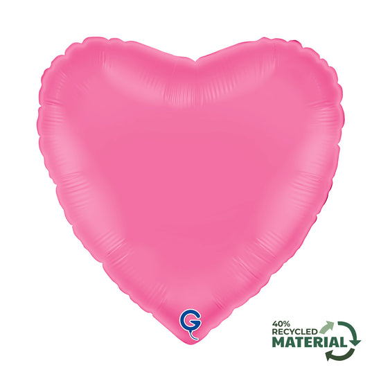 Grabo Bubblegum Pink 18" Heart Foil Balloon