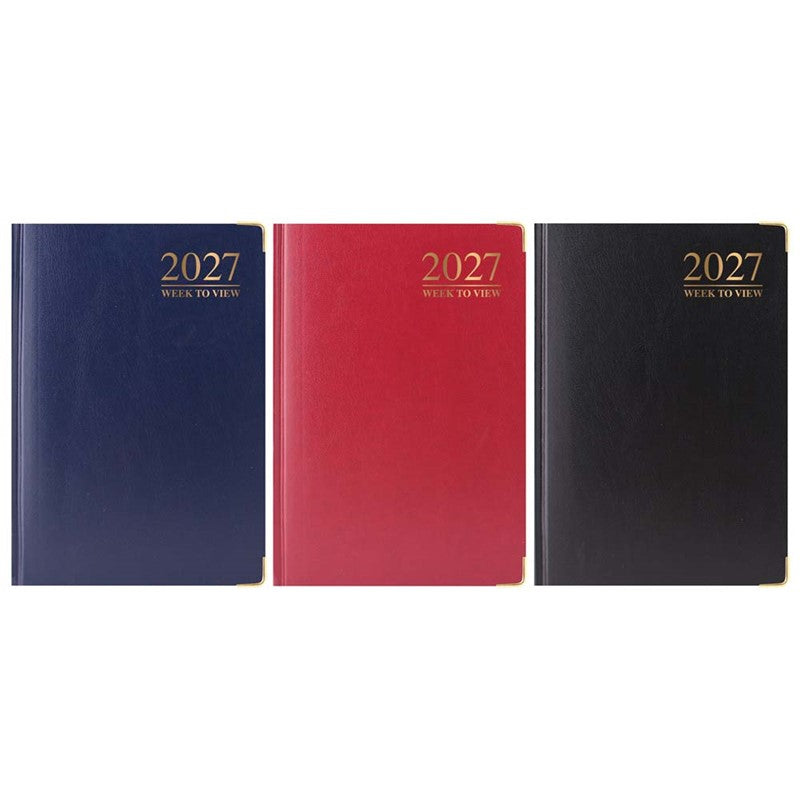 Diary A5 WTV Padded Casebound 2027 5pk