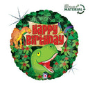 Grabo Dinosaur Birthday 18" Foil Balloon