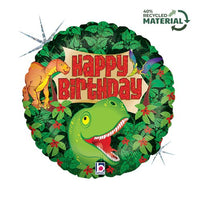 Grabo Dinosaur Birthday 18" Foil Balloon