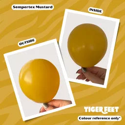 Sempertex Mustard 5" Latex Balloons 100pk