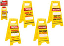 Elf Mini Warning Sign W/Pen (Design May Vary)