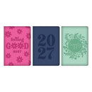 Diary Pocket WTV Bright Embossed PU 2027 18pk