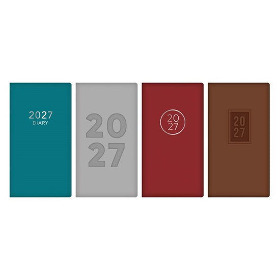 Diary Slim WTV Classic Fabric Assorted 2027 24pk