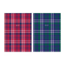 Diary A5 WTV Tartan Paper 2027 12pk