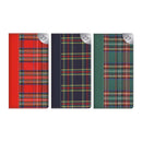 Diary Slim WTV Tartan Fabric 2027 18pk
