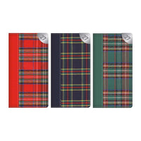 Diary Slim WTV Tartan Fabric 2027 18pk