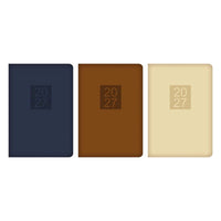 Diary A5 WTV Chino Embossed 2027 12pk
