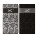 Diary Slim WTV Fabric Two Tone Rose 2027 18pk