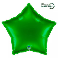 Grabo Green 18" Star Foil Balloon