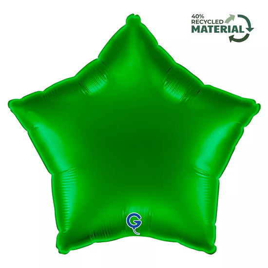 Grabo Green 18" Star Foil Balloon