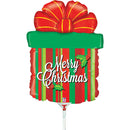 Grabo Christmas Present 14" Air Fill Foil Balloon