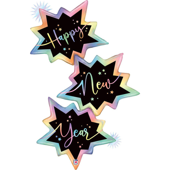 Grabo Opal New Year Trio 41" Foil Balloon