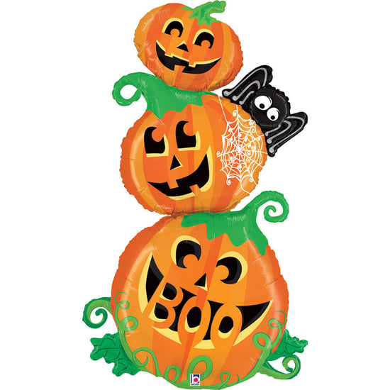 Grabo Pumpkin Stacker 59" Foil Balloon