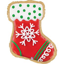Grabo Stocking Cookie 23" Foil Balloon